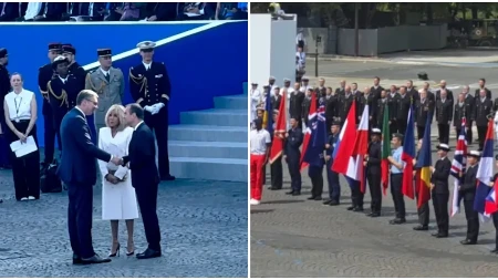 "Videti srpsku zastavu na kraju parade bio je poseban trenutak" Vučić objavio snimak iz Pariza (VIDEO)