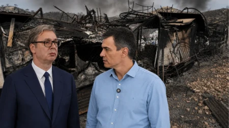 "Mnogo ljudi je poginulo" Vučić izrazio saučešće Španiji povodom žrtava velikih požara