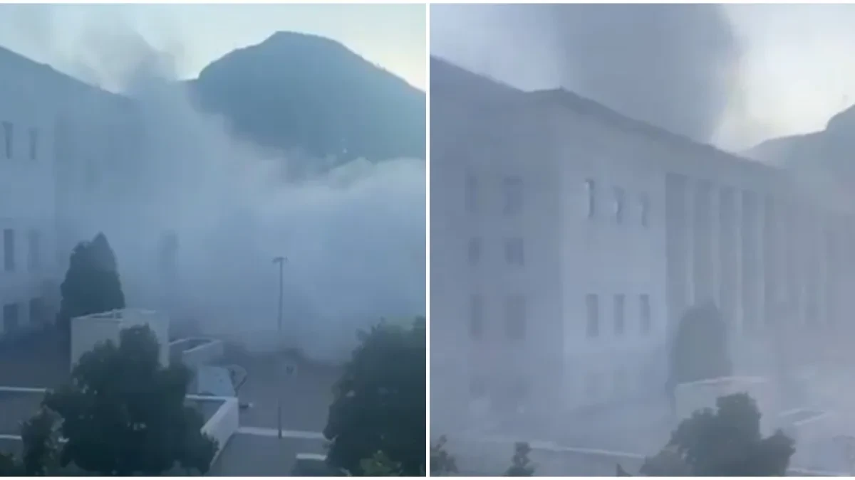 Urušila se zgrada suda! Ima povređenih; "Čuo se jak prasak, mislili smo da je zemljotres" (VIDEO)