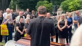 Unuk Andrije Bajića održao potresan govor: Najtužniji trenutak na sahrani rasplakao je celu naciju