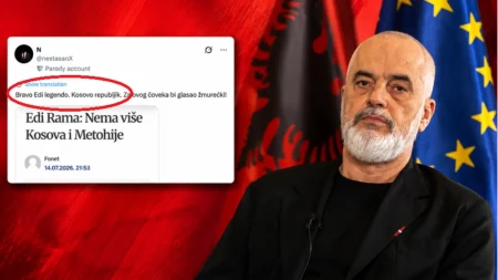 "Kosovo republjik, bravo Edi legendo" Blokaderi kliču čoveku koji je rekao: Nema više Kosova i Metohije