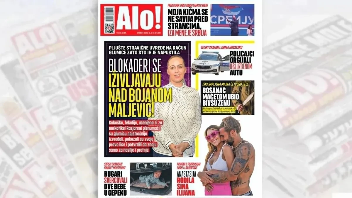 Pljušte stravične uvrede na račun glumice zato što ih je napustila: Blokaderi se iživljavaju na Bojani Maljević!