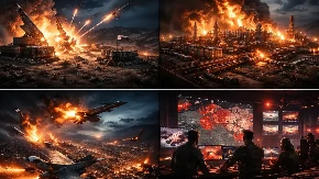 Iran u operaciji "Munja", gore američke baze širom regiona! Udar na ključni vojni centar SAD!