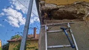 Ušao u kuću kod Niša i ostao u šoku: Kada je razbio plafon, ukazao se prizor od kog se ledi krv u žilama (VIDEO)
