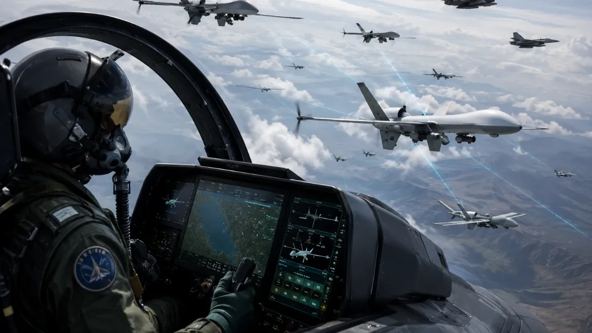 Tehnologija budućnosti: Piloti borbenih aviona postaju vrhovni komandanti robotskih armija na nebu