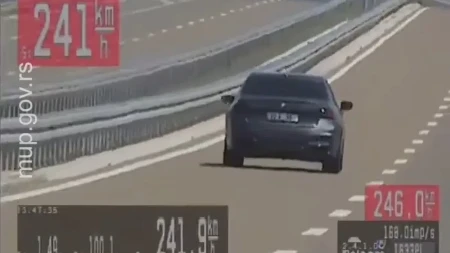 Iračanin jurcao 241 na sat kod Pirota! Presretači uhvatili još jednog bahatog vozača (VIDEO)