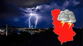 Stižu oluje sa gradom i olujnim vetrom: RHMZ upozorava na opasnu promenu vremena