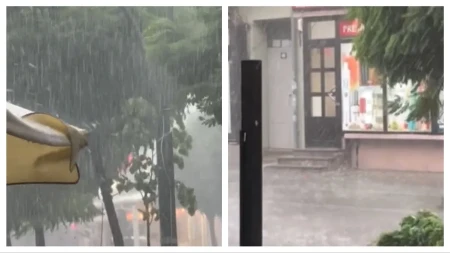Stravično nevreme na jugu Srbije! Oluja napravila haos za par minuta