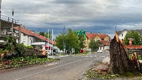 Nevreme u Hrvatskoj rušilo stabla, oštećen krov sportske dvorane u Slavoniji