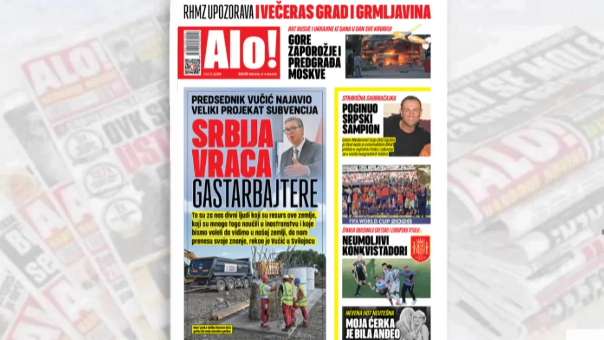 Srbija vraća gastarbajtere! Predsednik Vučić najavio veliki projekat subvencija