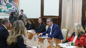 "Dobar i sadržajan razgovor" Vučić sa delegacijom EBRD za Jugoistočnu Evropu: Regionalni centar će biti u Beogradu (FOTO)
