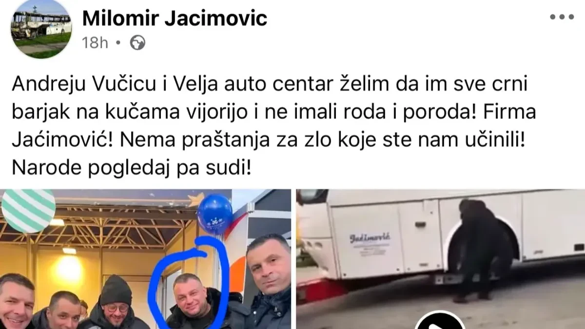 Jezive kletve Andreju Vučiću! Jaćimović poručio: "Crni barjak da ti se vije na kući", usledile još gore poruke