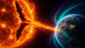 Šta se upravo otvorilo na Suncu?! Naučnici prate svaki minut, solarna oluja juri ka Zemlji