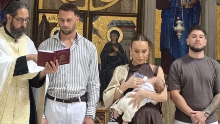 Joca Stefanović krstio sina! Njegova žena u 41. godini blista, a ponosni tata ne krije sreću (FOTO)