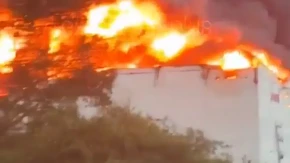Pakao za Ruse! Krim u mraku, požari progutali objekte "ruskog Amazona", ima povređenih (FOTO/VIDEO)