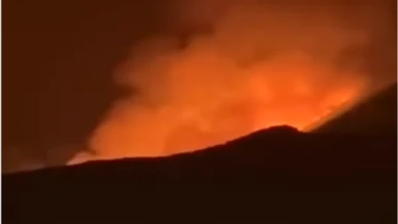 Buknuo veliki požar u Crnoj Gori! Stihija divljala iznad Bara, vatrogasci vodili bitku satima (VIDEO)
