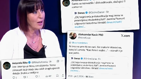 Nastavlja se urnisanje Jasmine Paunović, ali i Nove! "Sama se diskreditovala", "Zaboravili su da je pitaju najvažnije"