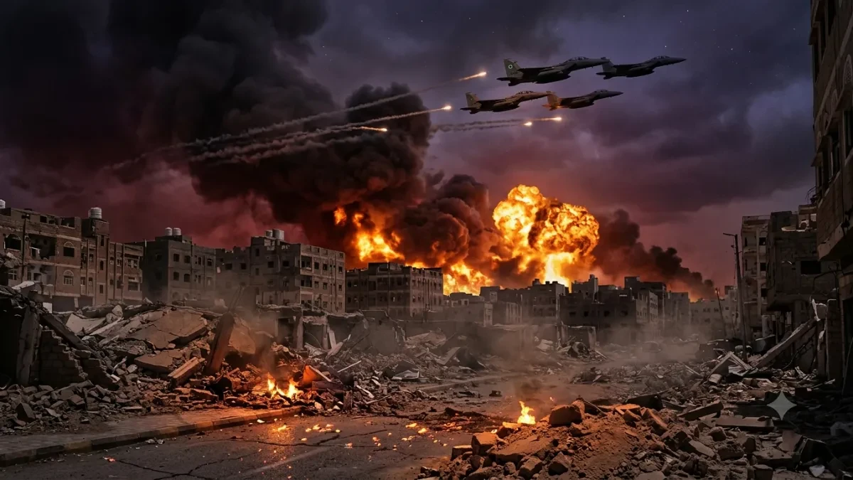 Jemenu u plamenu: Saudijska avijacija nemilosrdno bombardovala gradove