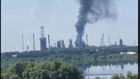 Mislili su da je nedodirljivo! Posle leta od 2.000 kilometara planuo jedan od najvažnijih ruskih objekata (VIDEO)