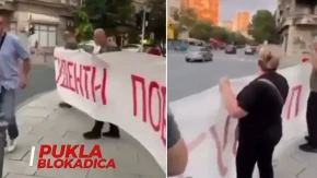 Blokade se raspale! Na Avijatičarskom trgu ostalo tek desetak blokadera