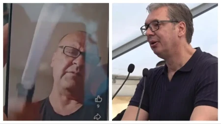 "Odsećiću ti glavu!" Bolesne pretnje upućene predsedniku Vučiću, izvadio i nož!