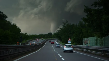 Tornado bacao automobile po putu kao klikere: Jeziv snimak iz Kine obišao svet - ljudi trljaju oči u neverici
