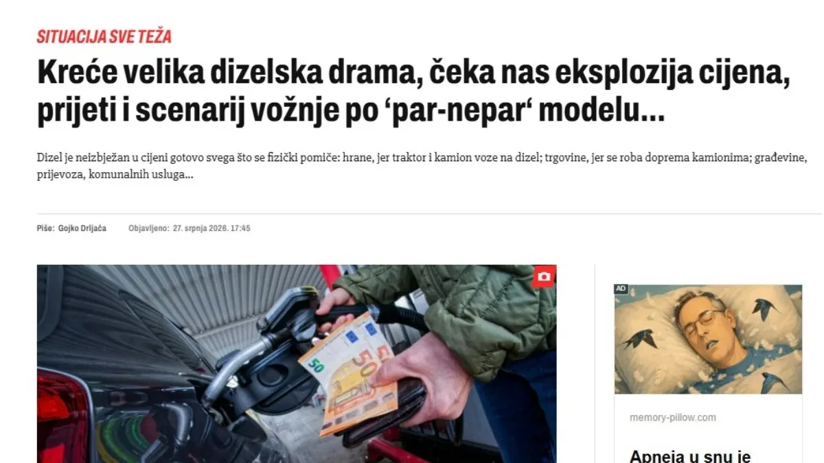 Hrvati nagrabusili, čeka ih par-nepar!