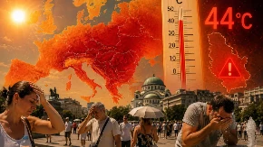 Toplotna kupola seje pakao! Živa u termometru skače do 44 stepena, upozorenje i za Srbiju