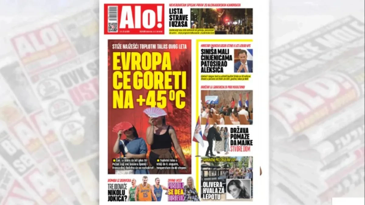 Evropa će goreti na +45C! Stiže najžešći toplotni talas ovog leta 