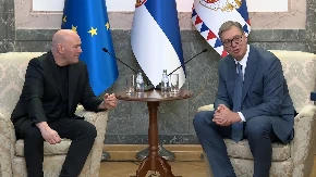 Važan sastanak na Andrićevom vencu: Vučić sa predsednikom UFC Dejna Vajtom