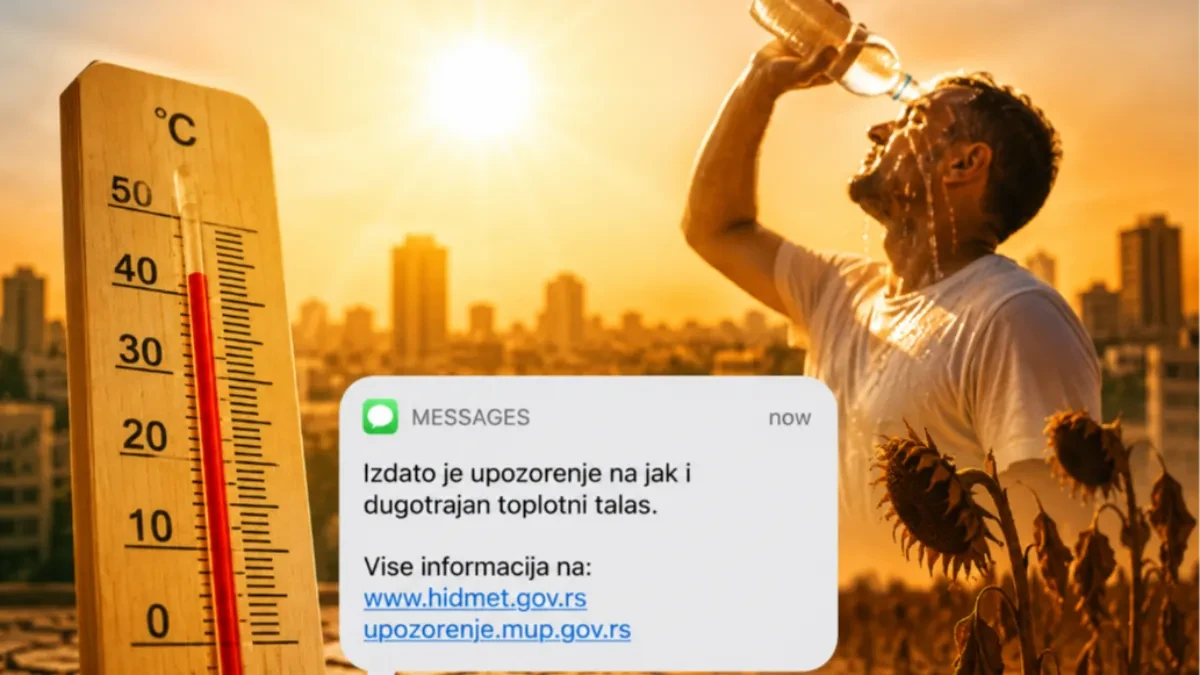 Građanima Srbije stiglo dramatično upozorenje! Hitna poruka zbog opasnosti