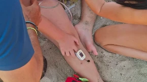 Prve slike spasavanja dečaka (12) iz Srbije na Halkidikiju! Sofija i kolega ga izvukli iz vode, pa ga reanimirali (FOTO)