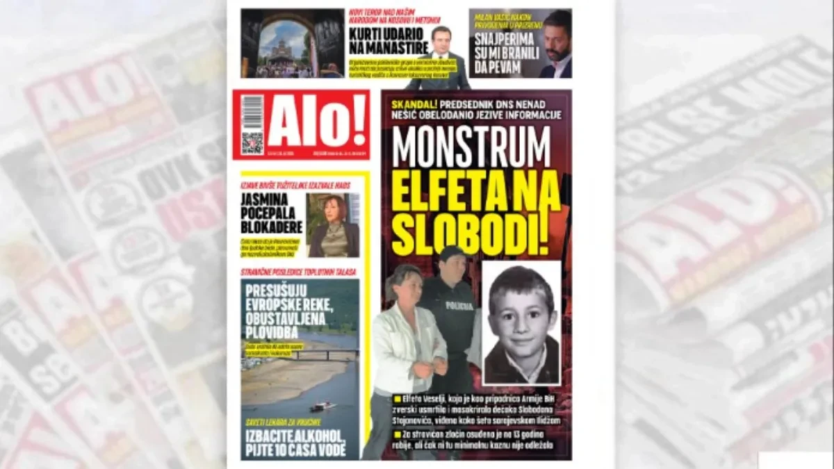Monstrum Elfeta na slobodi! Predsednik DNS Nenad Nešić obelodanio jezive informacije 