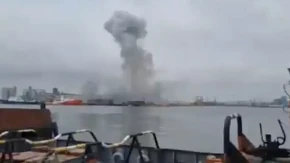Sargan-3000 eksplodirao u luci na Balkanu! Ukrajinci: Izgubili smo kontrolu (VIDEO)
