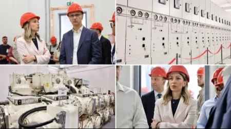 Ministarka Mesarović obišla sa premijerom Macutom automatizovanu trafostanica od 23 miliona evra koja pokreće EKSPO i industrijske gigante