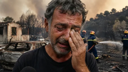 "Video sam to dete svojim očima..." Grk se slomio pred kamerama dok je pričao o tragediji koja je zavila Krit u crno (VIDEO)