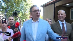 Vučić stigao u selo, pa odmah presekao! "Mašine izlaze za tri dana!"