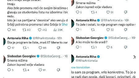 Šta je program blokaderske liste? Leti perje: Riha protiv Georgieva!