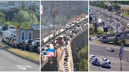 Jutarnji špic u punom jeku: Evo gde je u Beogradu saobraćaj usporen (FOTO/VIDEO)