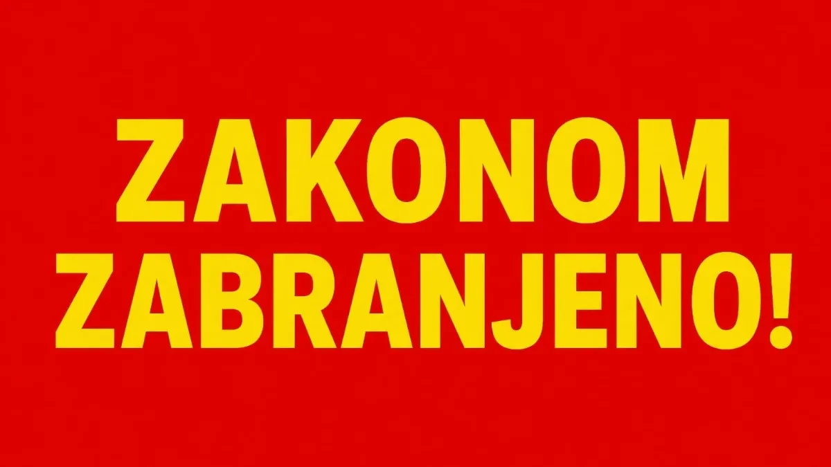 Ministarstvo se hitno oglasilo: Građani, ovo je zakonom zabranjeno!