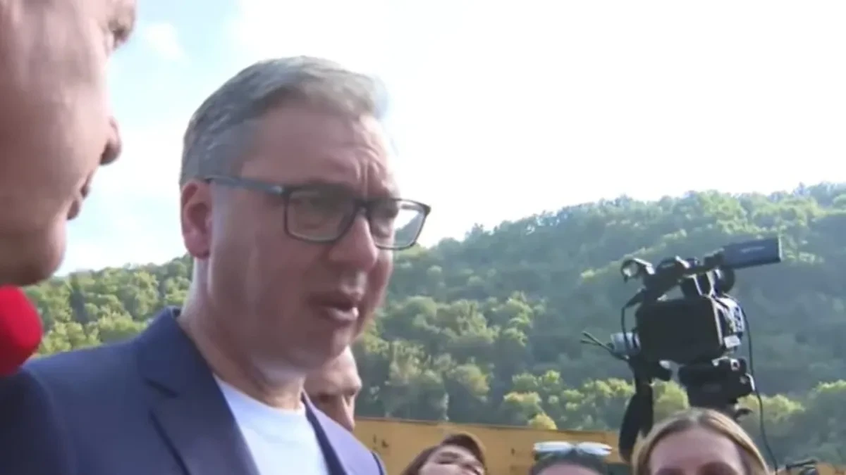 Veliki Rzav: Vučić obilazi izgradnju brane (FOTO/VIDEO)