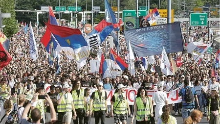 Smeta im sve što nosi srpsko ime: Blokaderima trn u oku nazivi sportskih saveza 