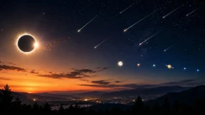 Trostruki spektakl na nebu: Sutra nas očekuju pomračenje Sunca, kiša meteora i poravnanje šest planeta