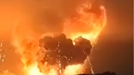 Vojska napada, gore dragocena skladišta! Smrtonosno oružje sve razara, stižu snimci (VIDEO)