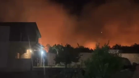 "Stanje je katastrofalno i alarmantno" Proglašena vanredna situacija u četiri sela, vatrena stihija stigla do kuća!