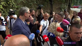 Vučić stigao na Grzu, meštanin nije krio iznenađenje: „Ovo je neverovatno!“