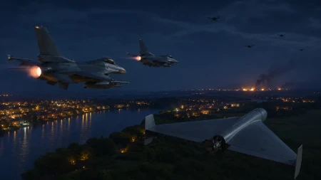 Panika u srpskom komšiluku! Hitno podignuti borbeni avioni F-16