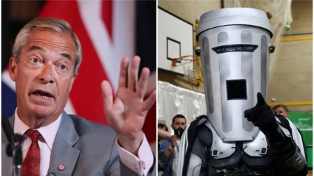 Najdžel Faraž pobedio na izborima: Glavni protivnik mu je bila kanta za smeće