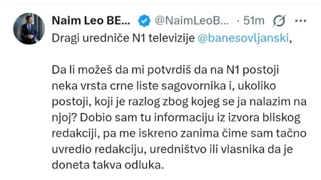 Raskrinkana televizija N1! Beširi više neće da ćuti, progovorio o crnoj listi na ovom "objektivnom" mediju