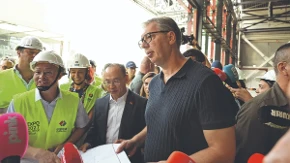 Vučić sa kineskim ambasadorom obišao radove u Surčinu: Više od 100 svetskih lidera dolazi na EXPO, sve mora da bude završeno do 1. decembra